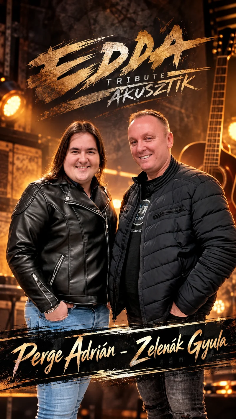 EDDA Tribute Akusztik – Perge Adrián és Zelenák Gyula